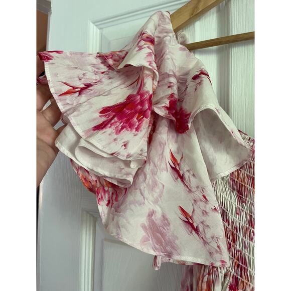 MISA Los Angeles Dina Flutter Ruffle Mini Dress - Picture 6 of 8